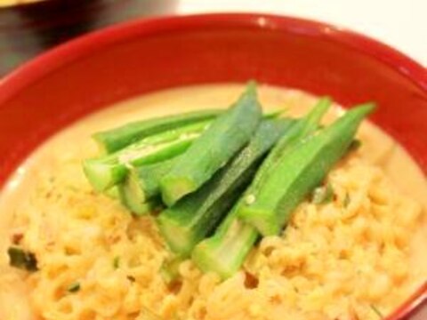 【インスタントラーメンアレンジ】まろやか辛ラーメン